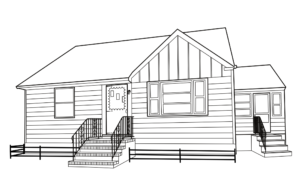 personal home illustration
