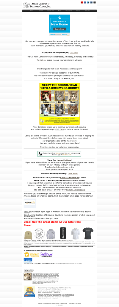 Homepage