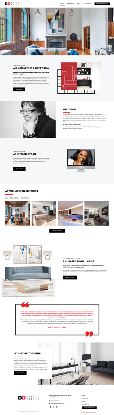 homepage